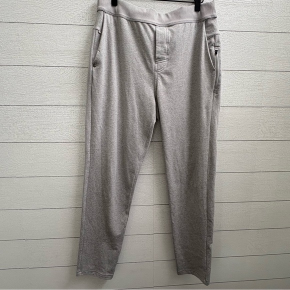 Vuori Coronado Track/Jogger Pull On Pants in Light Heather Gray, Size M - Picture 5 of 16